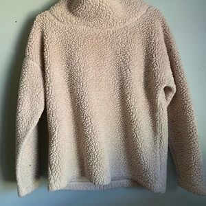 Cream Turtle Neck Sweater